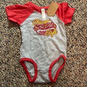 Chicago Hot Dog Onesie